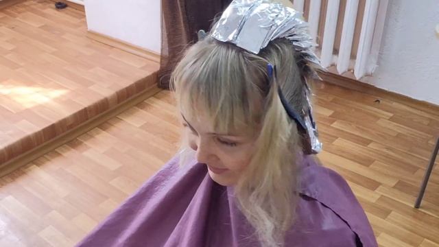 Карамельный??? блонд!!! Мелирование+ тонирование волос. Пошагово.LILAFIX.❤️❤️❤️