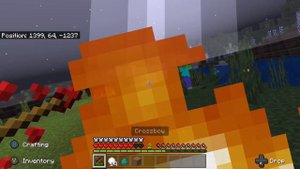 DIO Over Heaven in Minecraft