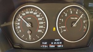 BMW 116i F20 Stage 1 - Acceleration 0-100km/h
