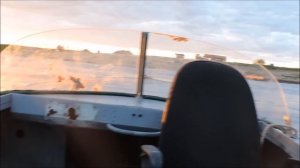 Лодка Днепр под мотором Ветерок 8.