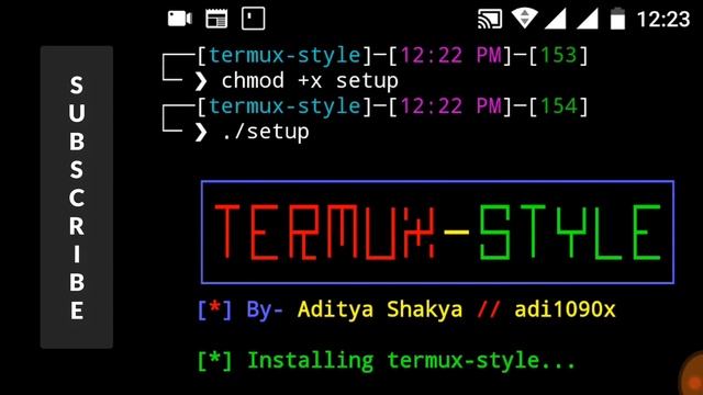 How to install Color Schemes and Fonts in Termux смотреть онлайн