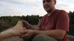 обзор Берцы Фарадей мод. 435 бежевые