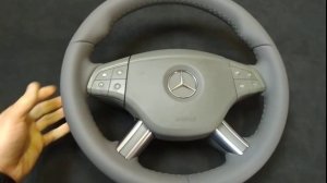 Перетяжка руля для Mercedes ML W164 "MS Tuning Service"