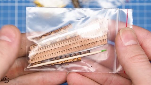 Тендер "Авось". Обзор набора. Стендовый судомоделизм. смотреть онлайн