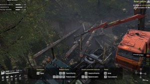 Погрузка леса. Azov64131.