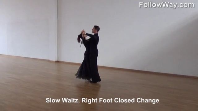 Right Foot change Slow Waltz смотреть онлайн