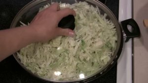 Пирог с рыбой и капустой