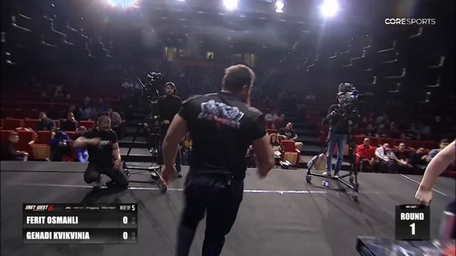 Genadi Kvikvinia vs Ferit Osmanlı  -  East vs West 6 , Superheavyweight Supermatch