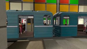 Карта Gm_metro_jar_imagine_line_v4. Электропоезда Номерной на станции метро Восход