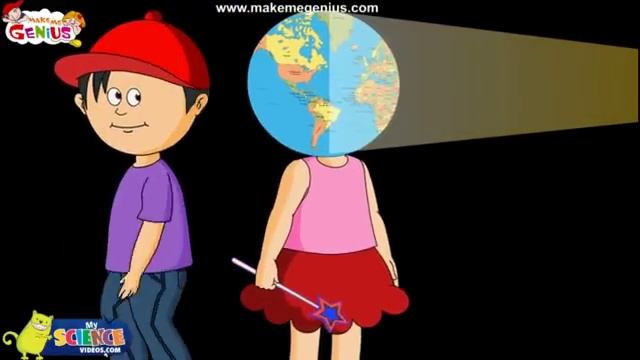 Day and Night Explanation,Causes Science for Kids смотреть онлайн