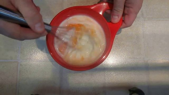 Готовим омлет с  картошкой