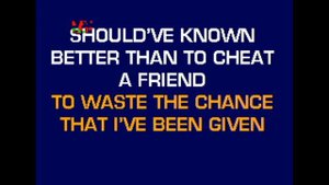 Karaoke George Michael Careless whisper