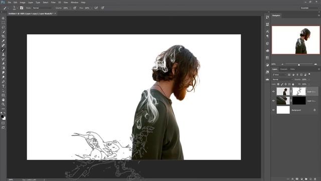 Its Easy SMOKE DISPERSION Effect | Photoshop Tutorial