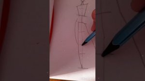 Как дизайнеры одежды рисуют людей? Ответ на вопрос.