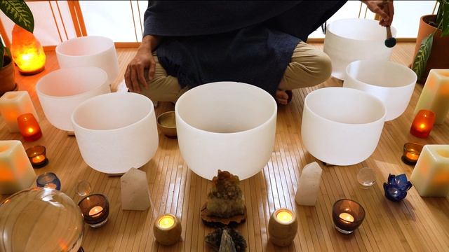 Root Chakra Sound Bath | Crystal Singing Bowl Cleanse | Grounding Meditation | Mindfulness | 257 Hz смотреть онлайн