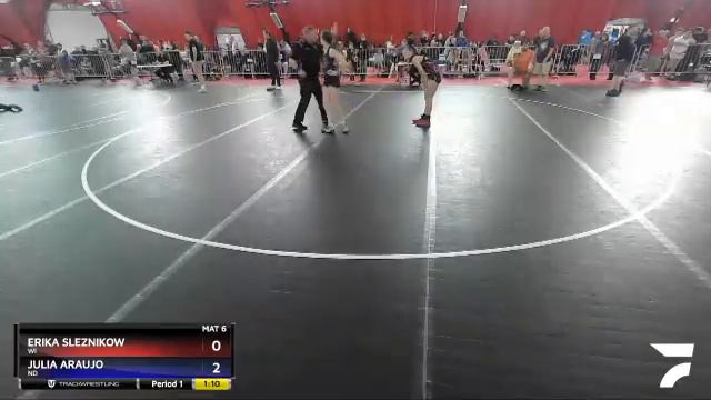 119-127 Lbs Round 2 - Erika Sleznikow, WI Vs Julia Araujo, ND 04b9 смотреть онлайн
