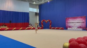Выступление по художественной гимнастике 5 лет! #художественнаягимнастика #фигуристка
