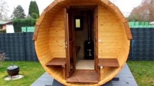 ФИНСКАЯ БАНЯ-БОЧКА 3 МЕТРА. КОМПАНИЯ IMWOOD.BY
