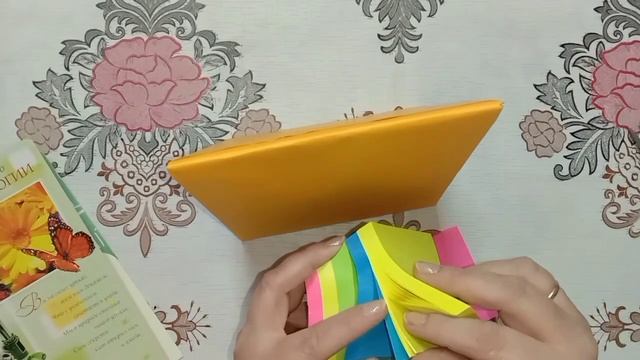 DIY Stand for paper stickers//Подставка для бумажных стикеров/Подарок учителю