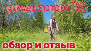 ТРИММЕР CHAMPION T333 СТОИТ ЛИ ПОКУПАТЬ? ЧЕСТНЫЙ ОТЗЫВ