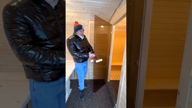 Баня Квадро 6 метров с боковым входом смотреть онлайн
