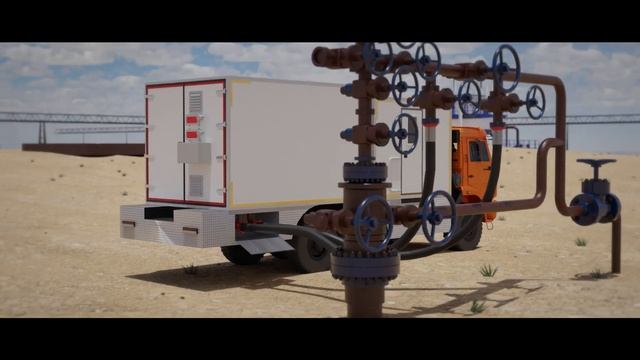 ВАРГ-М, передвижной мобильный комплекс для многофазного измерения дебита нефтяных скважин. смотреть онлайн