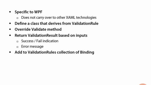 009-04.Validating with WPF ValidationRules