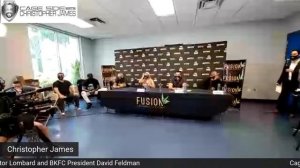 Cage Side with Christopher James: BKFC PRESS EVENT - Paige Van Zandt, Hector Lombard, Thiago Alves