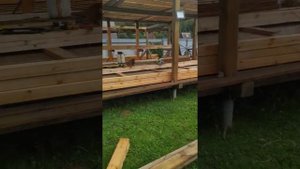 Стропильная ферма из доски 50*150 и 30*150 для дома 6 метров