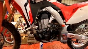 First Honda CRF 450 service!