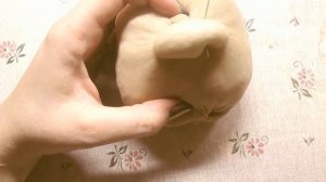 Кукла неваляшка из капроновых колгот "Домовенок"