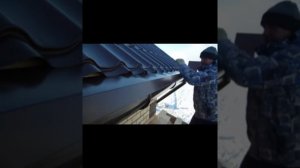 Монтаж водосточной системы на скатной крыше своими руками