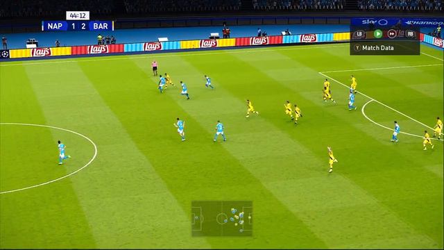 Napoli vs Barcelona - Champions League 2019/2020 Gameplay смотреть онлайн