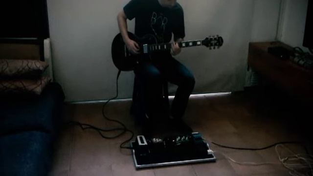 Guitarra Epiphone Les Paul Custom Black con Mics originales Gibson Les Paul Standard. смотреть онлайн