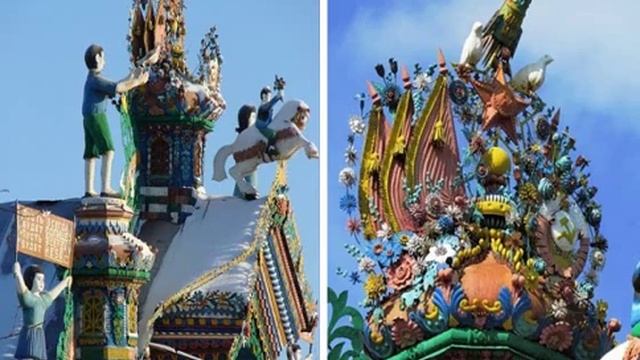 Красивый резной дом. смотреть онлайн