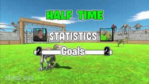 3v3 SOCCER | CARNIVORE DINOSAURS VS MODERNS PLAY FOOTBALL ARBS Animal Revolt Battle Simulator