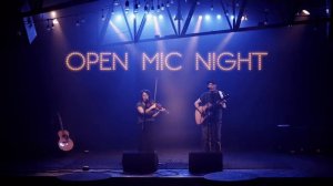 open mic night