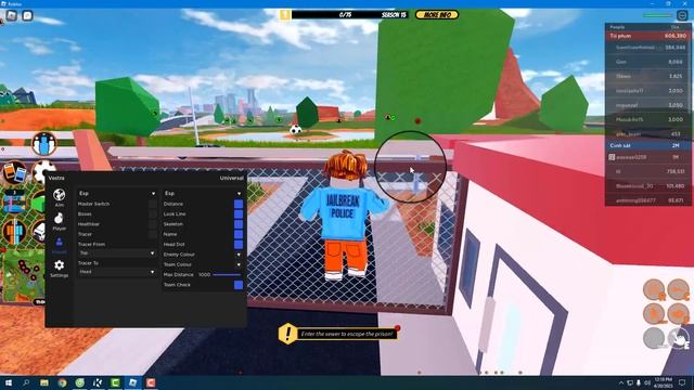 [Roblox] jailbreak script Aimbot Local Player ESP * More 2023* смотреть онлайн