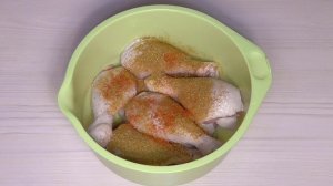 Куриные окорочка в духовке. Быстро. Вкусно.