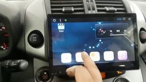Штатная магнитола Toyota RAV4 2006-2012 Android 7.1 10 дюймов