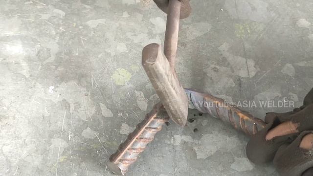 few people know how to make vise from rebar
