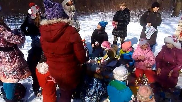 Масленица 2015.Садик и школа "Светоч"в Харькове смотреть онлайн