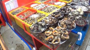 Busan Fish Market. Рыбный рынок в Пусане.