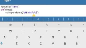 Как сделать часы в python?