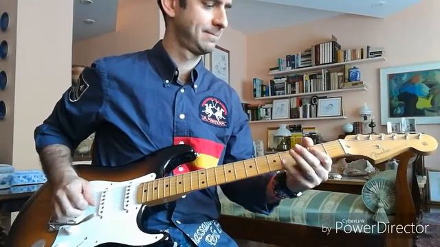 Classic 50's Stratocaster sound test! смотреть онлайн
