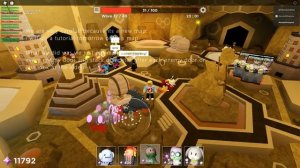 Honeycomb Heist Hard Mode Challenge (Trio) (Beetrice Hero) Roblox Tower Heroes
