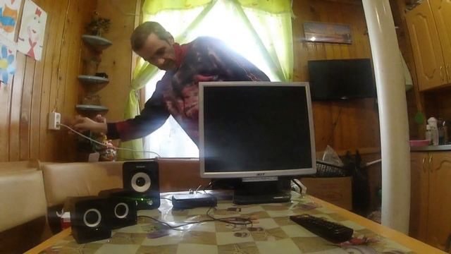 ЗИМА СКУЧНО ДЕЛАЮ БЮДЖЕТНОЕ ТВ из МОНИТОРА . смотреть онлайн