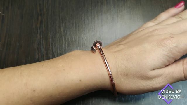 Как открыть и закрыть браслет Гвоздь