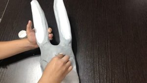 Как сделать маску зайчика из игры Tiny Bunny.