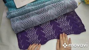 Экспресс мастер- класс по вязанию палантина из YarnArt Flowers. Ну очень легкий и быстрый!